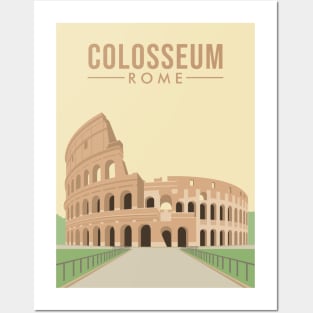 Colosseum Rome Italy Posters and Art